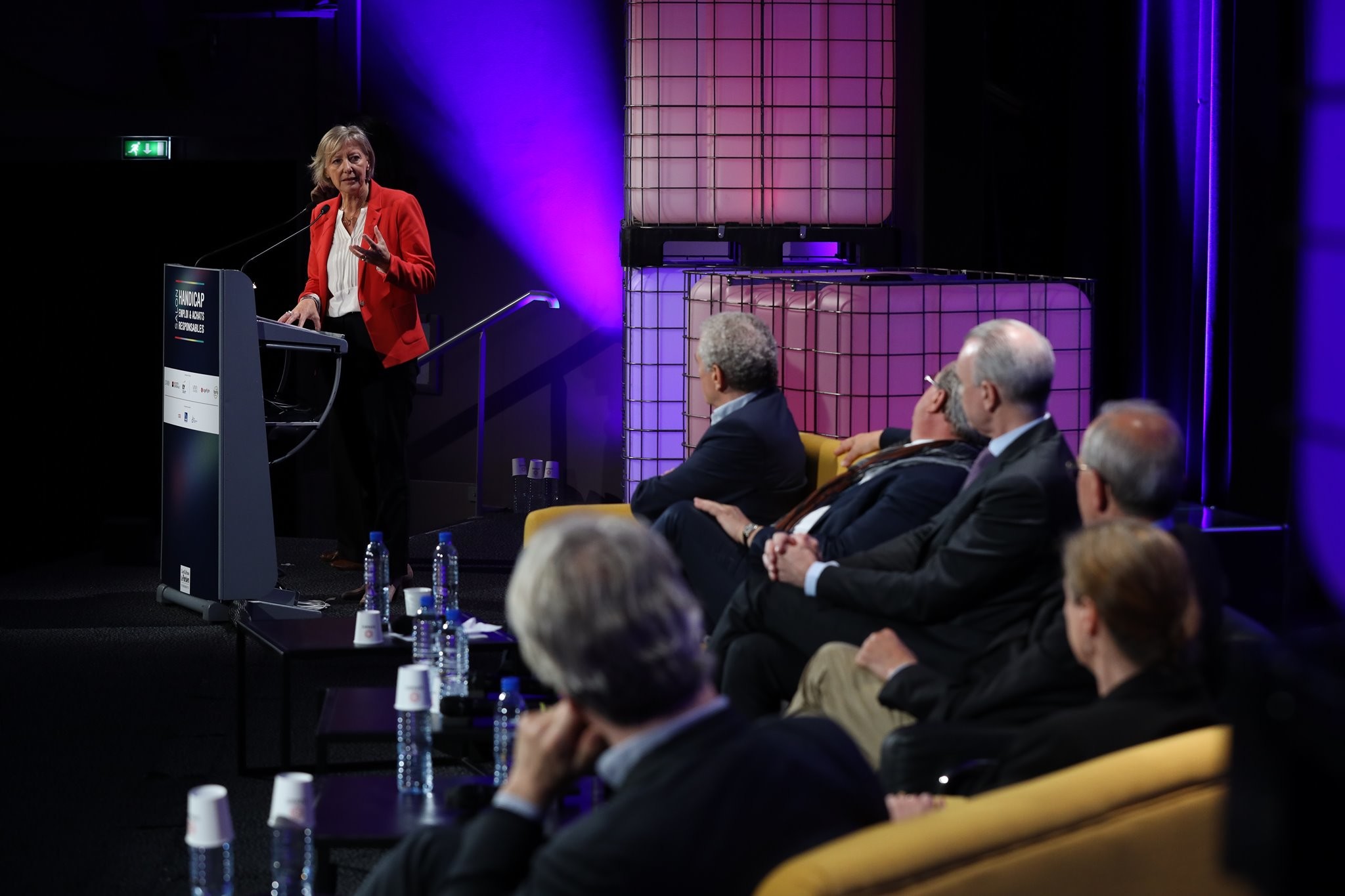 Sophie Cluzel au Salon Handicap, Emploi et Achats Responsables 2019