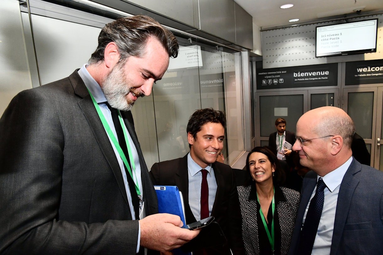 Gabriel Attal, Jean Michel Blanquer - Forum National des Associations Fondations